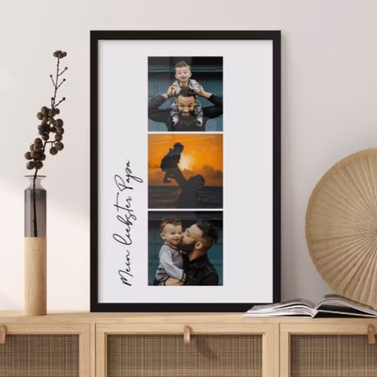 Poster mit Rahmen - Collage vertikal — 3