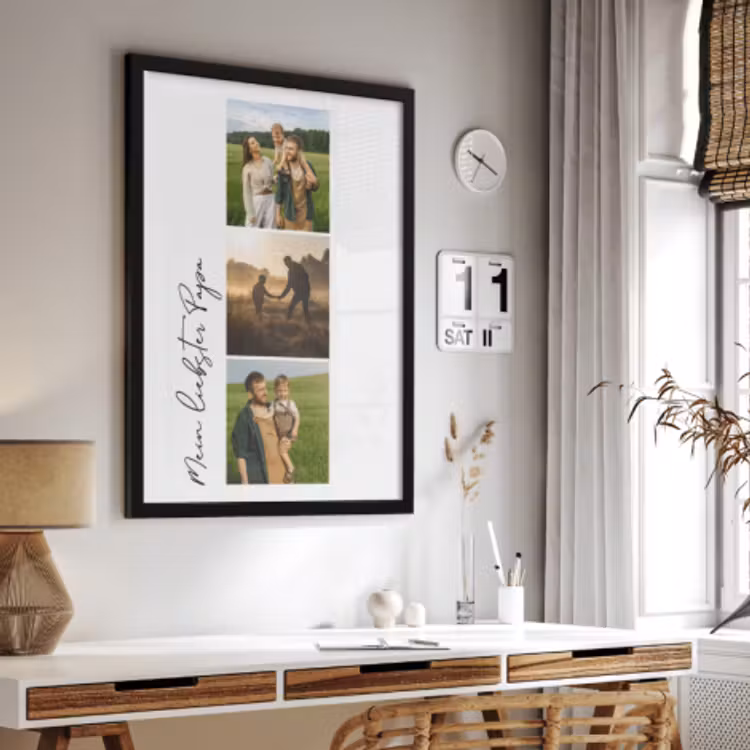 Poster mit Rahmen - Collage vertikal — 4