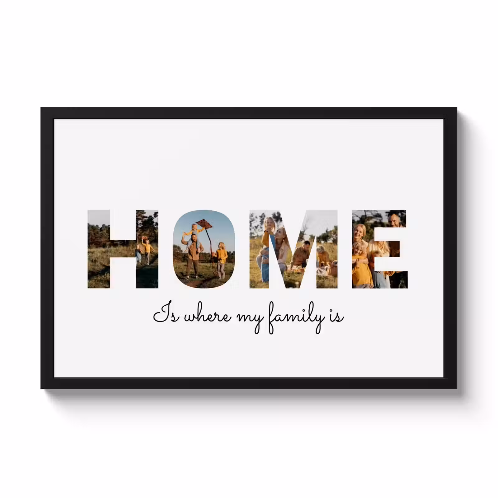 Poster mit Rahmen - Home — 1