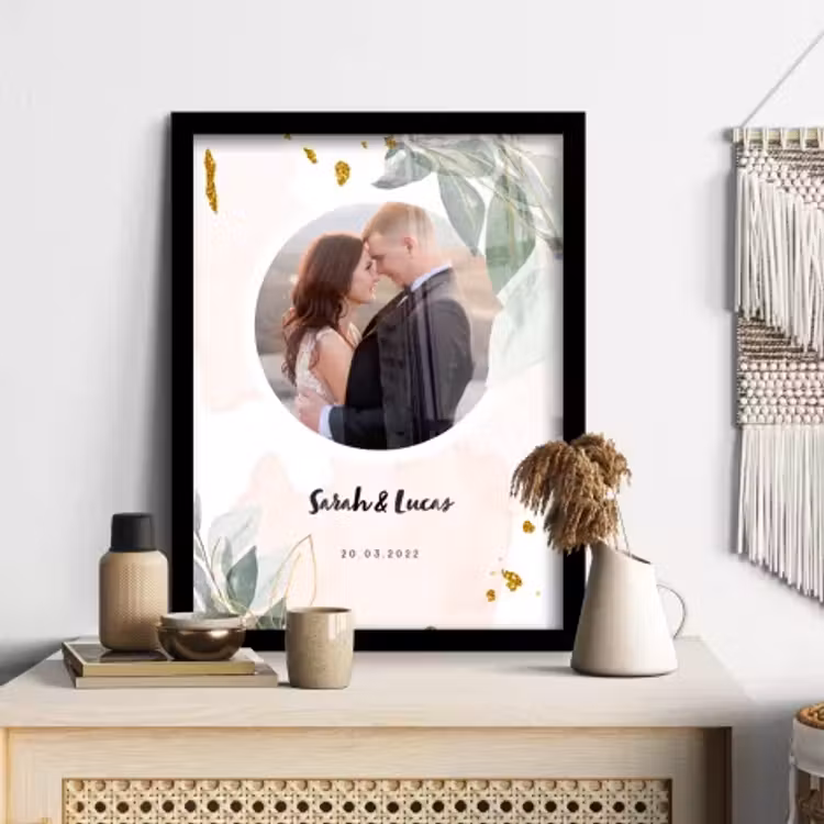 Personalisierte poster Hochzeit — 2