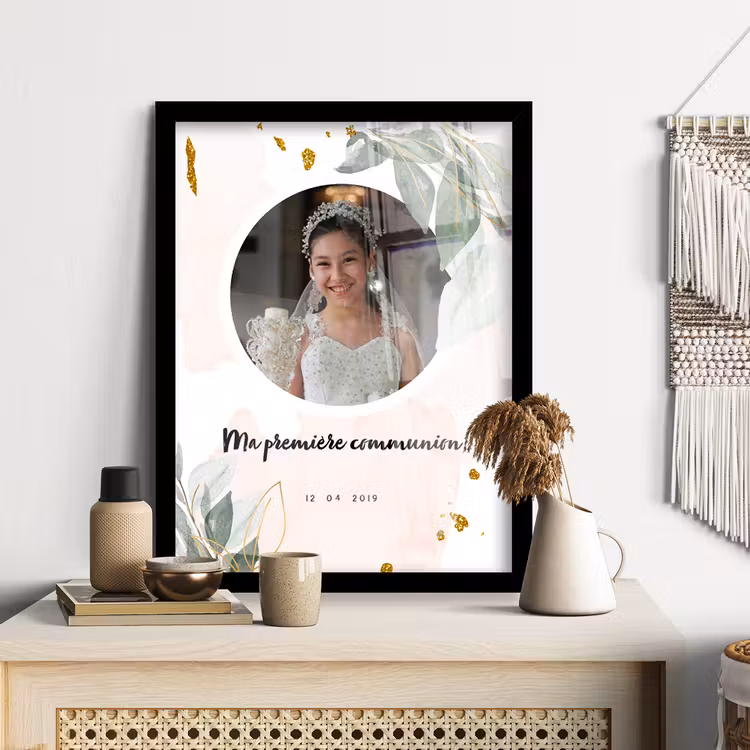 Personalisierte poster Kommunion — 3
