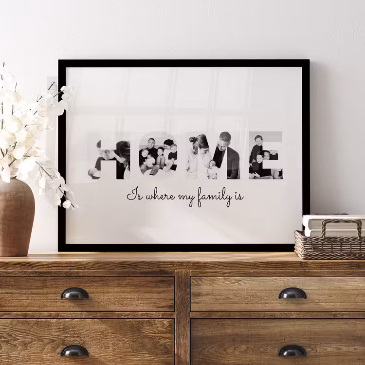 Poster mit Rahmen - Home — 3