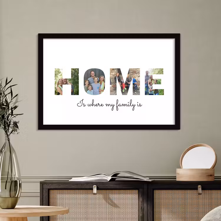 Poster mit Rahmen - Home — 5