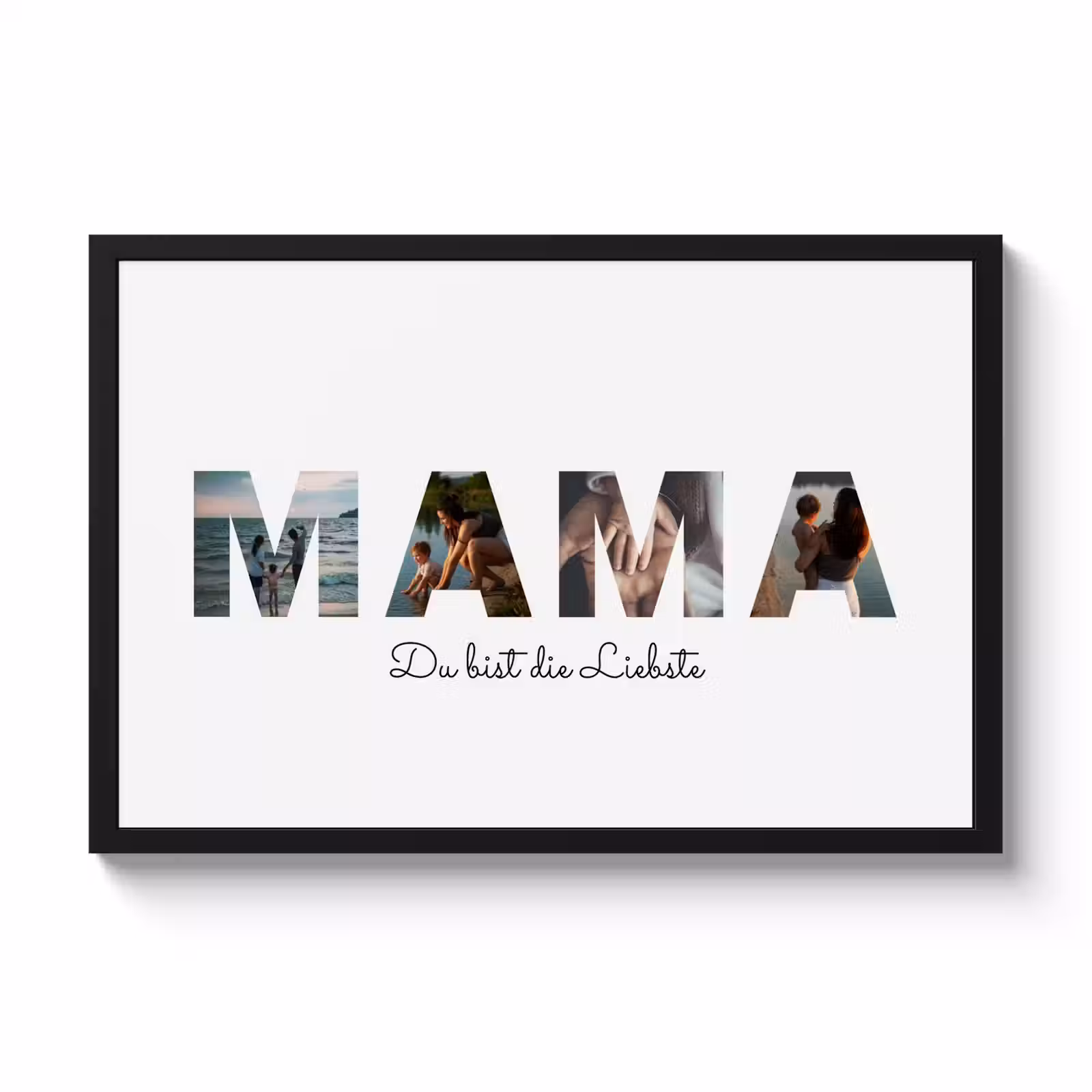 Poster mit Rahmen - Mama — 1