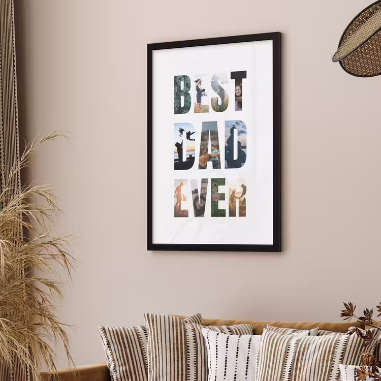 Poster mit Rahmen – Bester Papa aller Zeiten — 3
