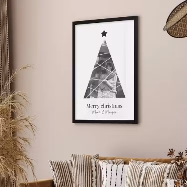 Poster mit Rahmen – Weihnachtsbaum — 4