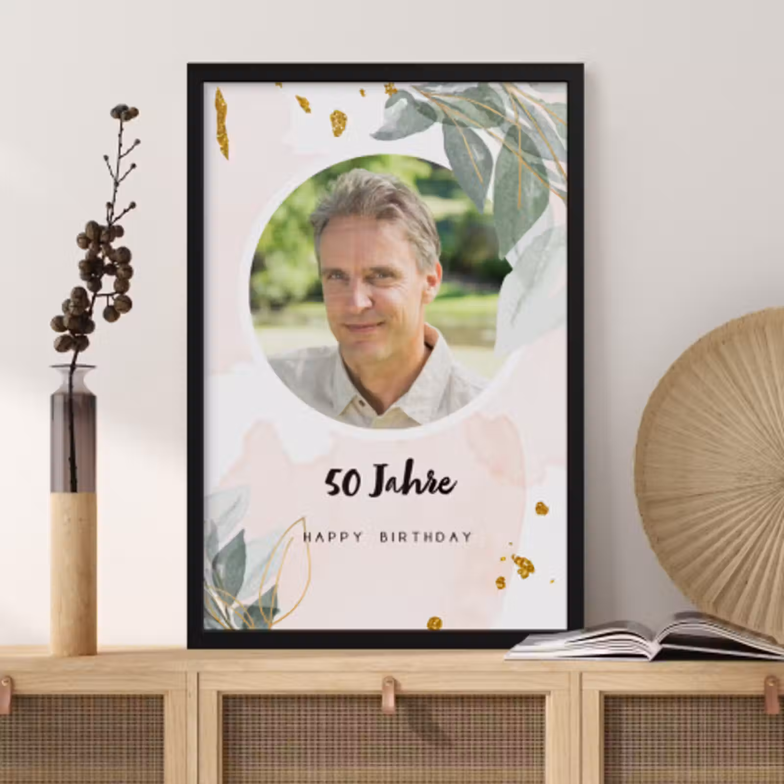 Poster mit Rahmen - Jubiläum — 1