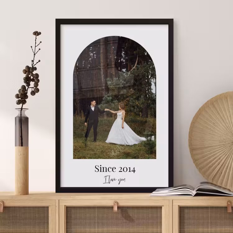 Poster mit Rahmen – Oval — 3