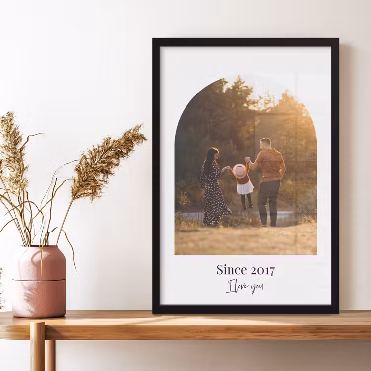 Poster mit Rahmen – Oval — 4