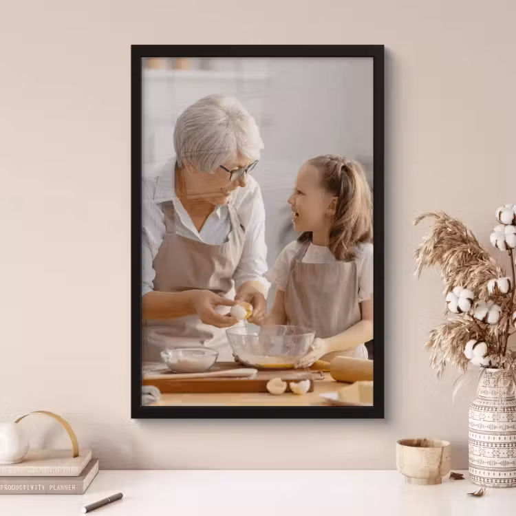 Poster mit Rahmen - Vollbildfoto — 4