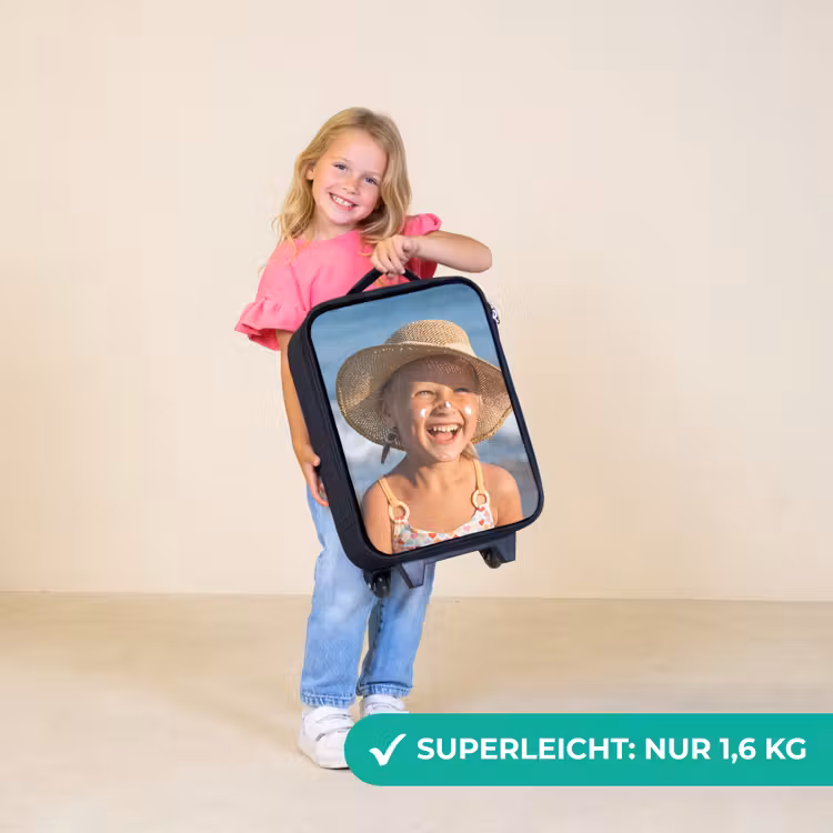 Kinderkoffer mit eigenem foto — 5