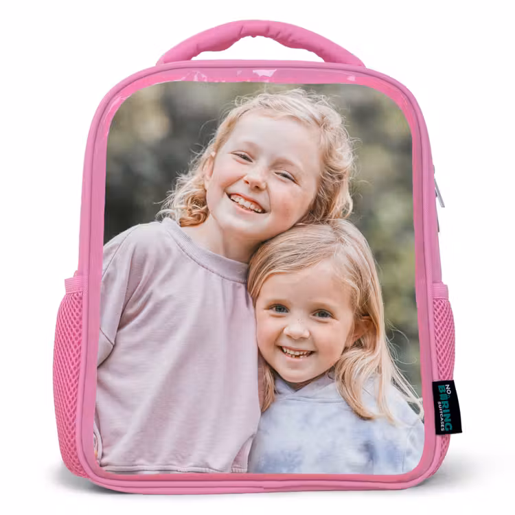 Rucksack rosa mit foto — 1