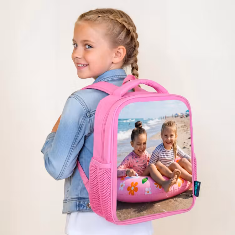 Rucksack rosa mit foto — 2
