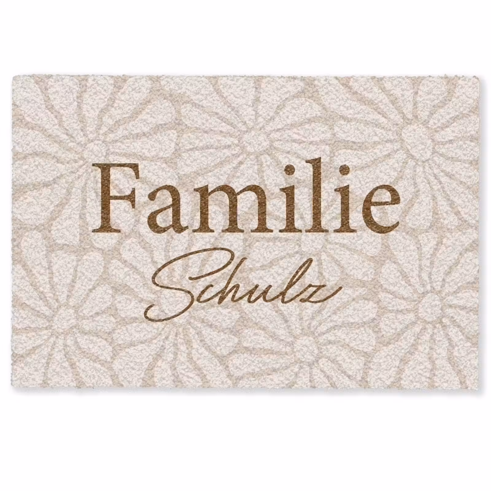 Personalisierbare fußmatte - Familie — 1