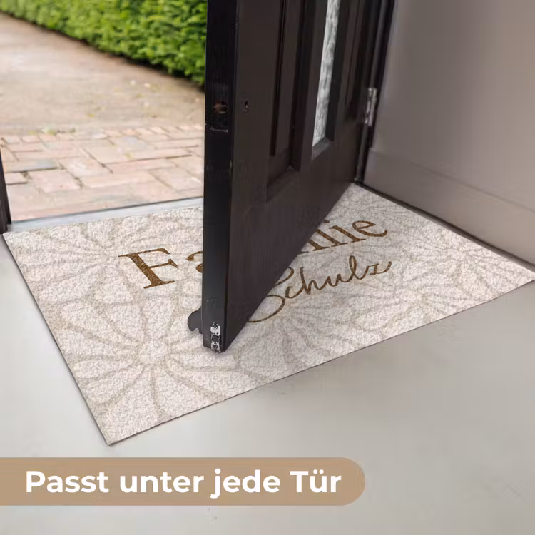 Personalisierbare fußmatte - Familie — 6