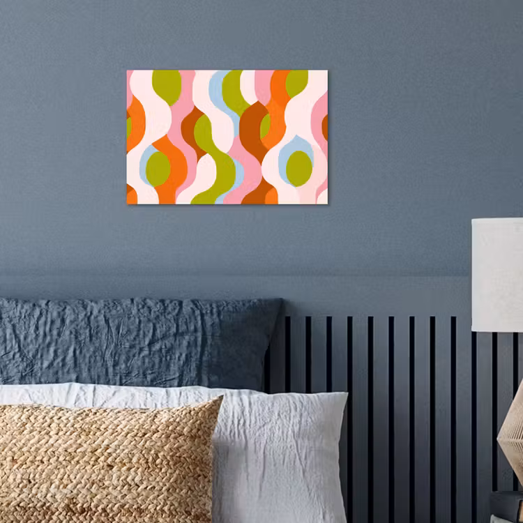 Poster - Abstrakt - Formen - Rosa — 3