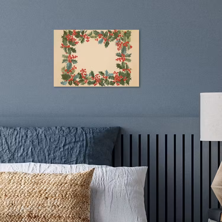 Poster - Hulstrand - Beeren - Beige — 3