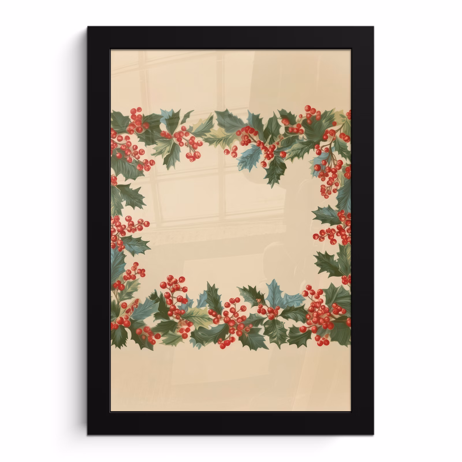Bilder mit Rahmen - Hulstrand - Beeren - Beige — 1