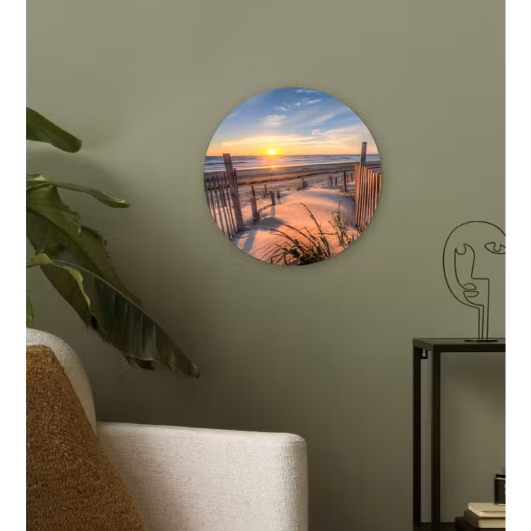 Forexbild Rund - Strand - Meer - Düne - Sonnenuntergang - Landschaft — 3