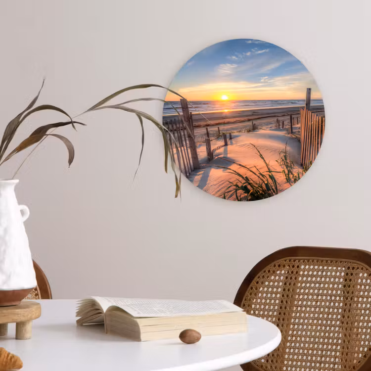 Forexbild Rund - Strand - Meer - Düne - Sonnenuntergang - Landschaft — 4