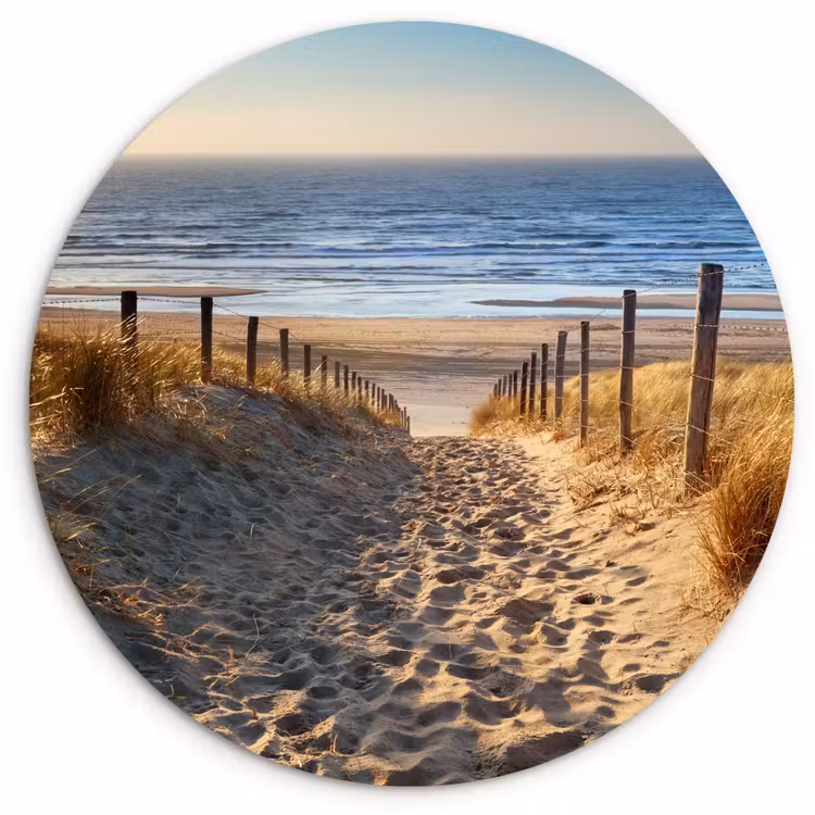 Forexbild Rund - Strand - Meer - Niederlande - Dünen - Sonne — 1