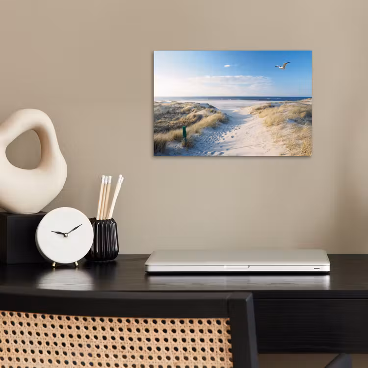 Poster - Düne - Möwe - Strand - Meer - Sonne — 2