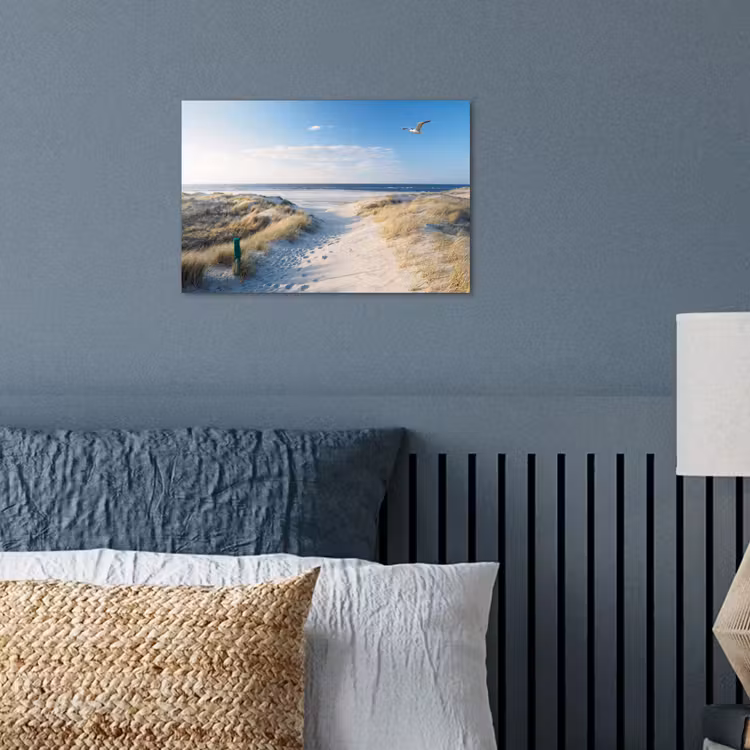 Poster - Düne - Möwe - Strand - Meer - Sonne — 3