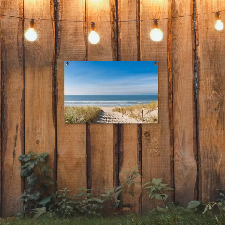 Gartenposter - Sommerlicher Strandtag — 2