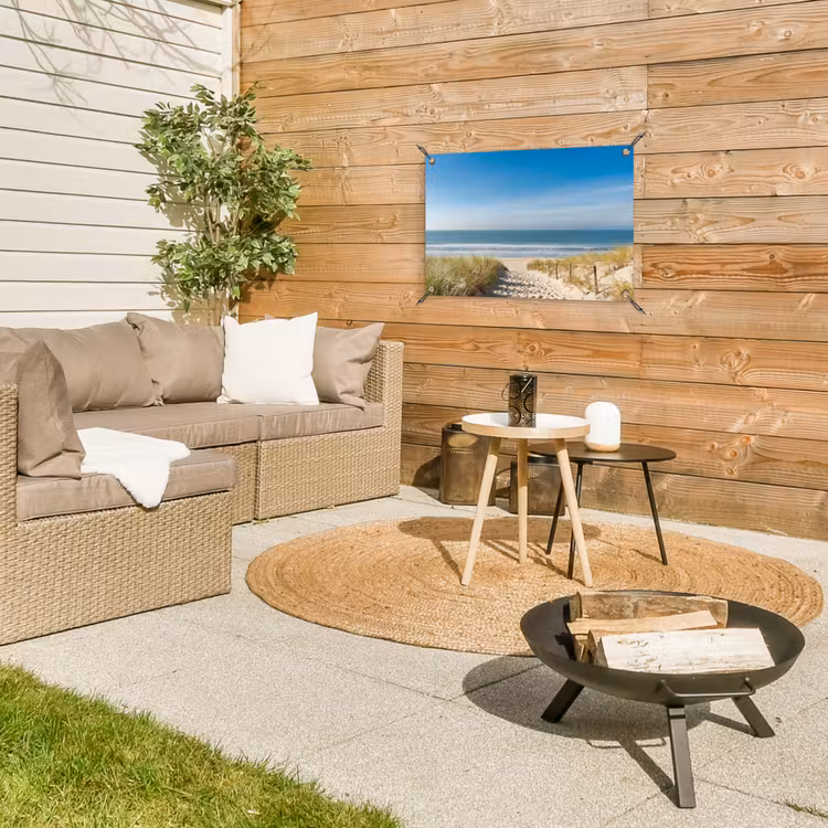 Gartenposter - Sommerlicher Strandtag — 3