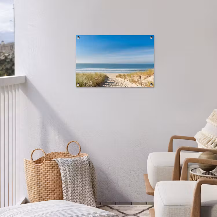 Gartenposter - Sommerlicher Strandtag — 5