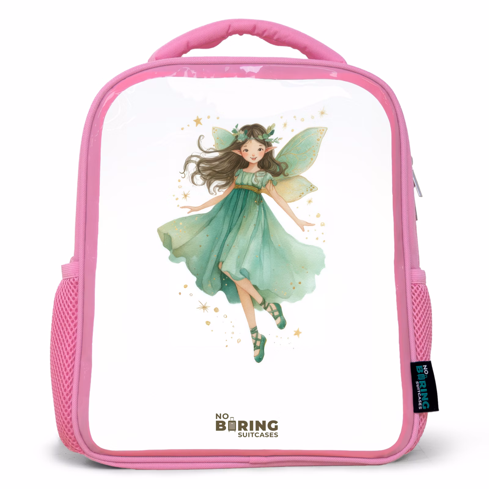 Rucksack Kind - Rosa - Schwebende grüne Elfe — 1