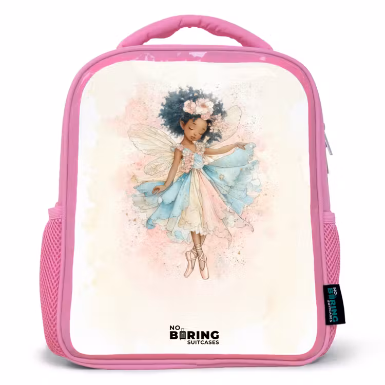 Rucksack Kind - Rosa - Elf - Ballett - Farbenfroh — 1