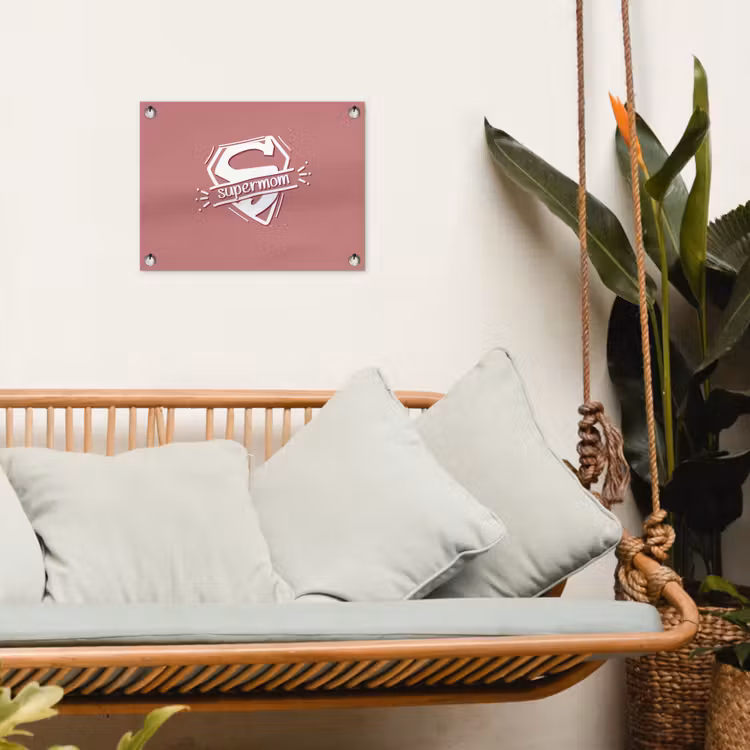 Gartenposter - Sprichwörter - Supermom - Mutter - Zitate — 4