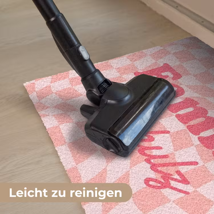 Personalisierbare fußmatte - Familie - Rosa — 8