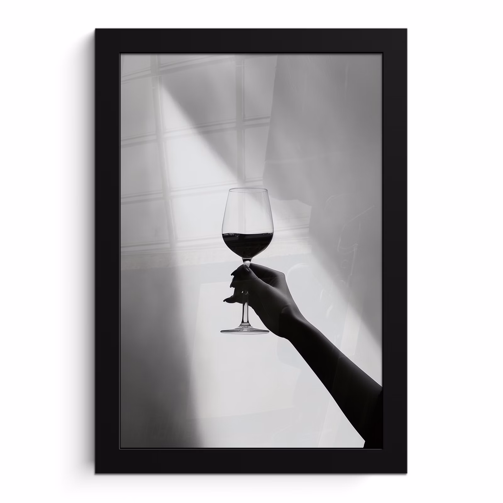 Bilder mit Rahmen - Leicht - Wein - Rot - Glas — 1