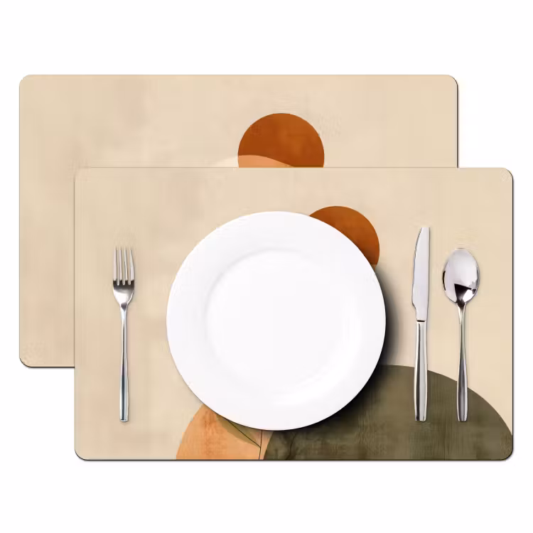 Tischset - 6 Stück - Äste - Formen - Abstrakt — 2