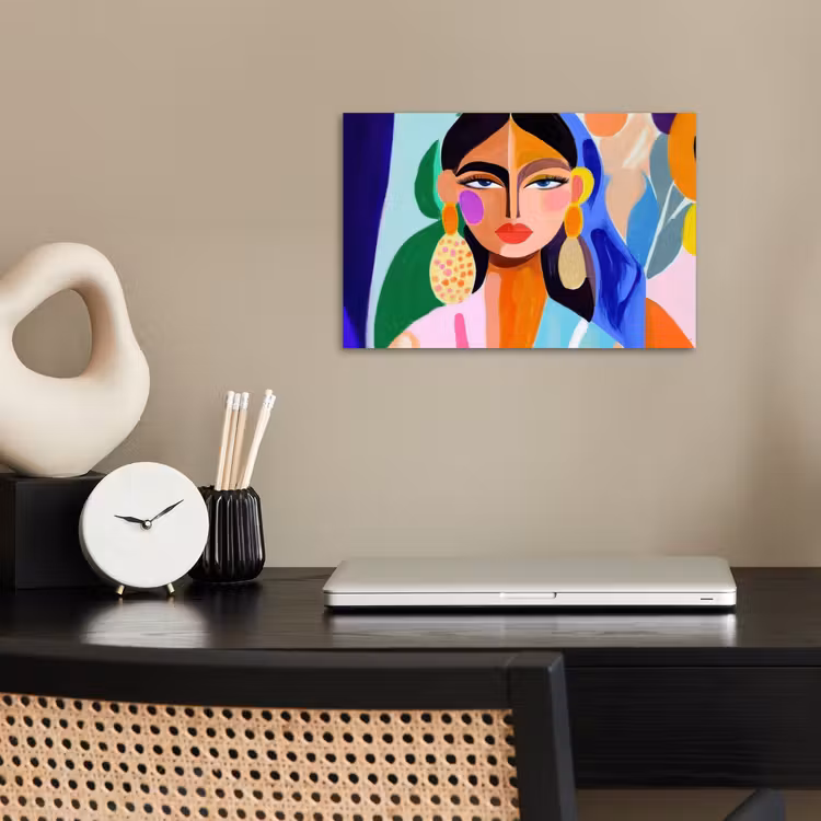 Poster - Porträt - Frau - Modern — 2