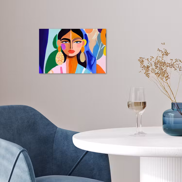 Poster - Porträt - Frau - Modern — 4