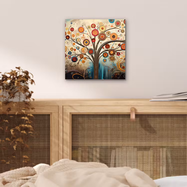 Alu-Dibond-Bild - Baum - Baum des Lebens - Farbe — 4