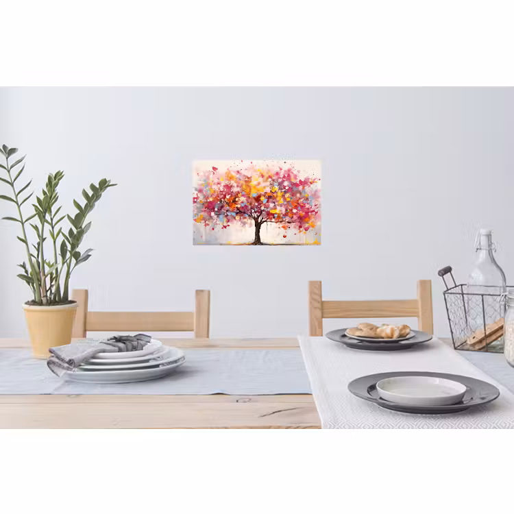 Wandtattoo – Aquarell - Baum - Kunst - Abstrakt — 4