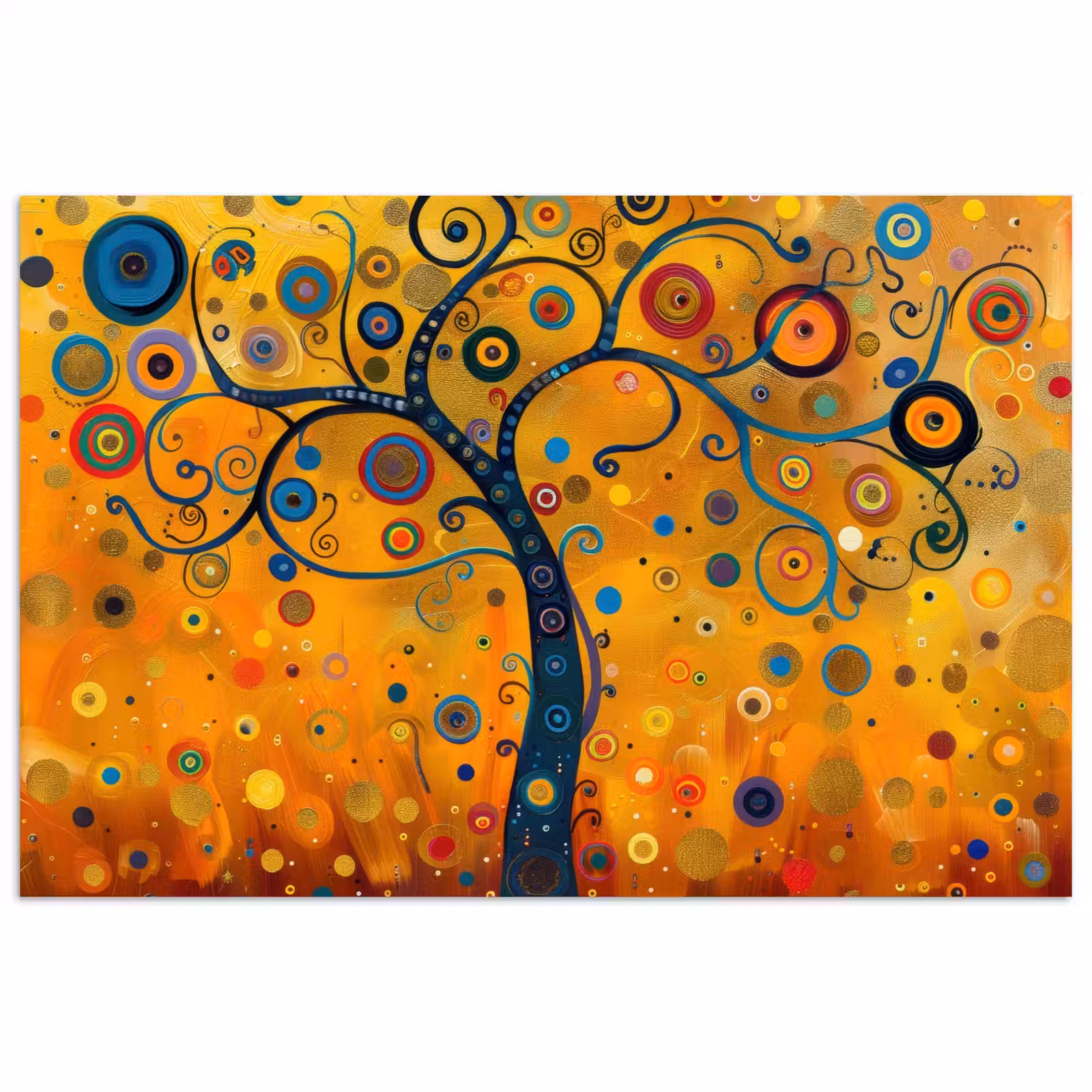 Poster - Abstrakt - Baum - Baum des Lebens - Modern — 1