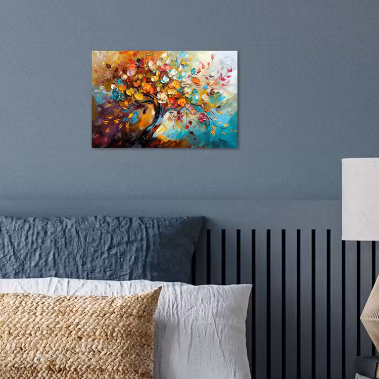 Poster - Baum - Abstrakt - Bunt - Blumen — 3