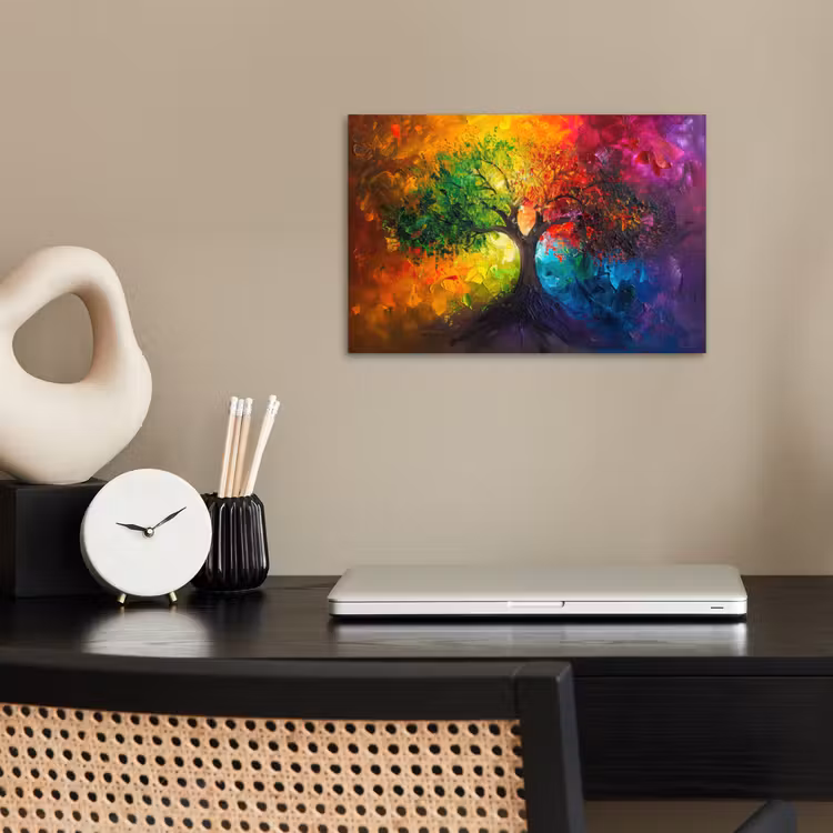 Poster - Baum - Bunt - Modern - Abstrakt — 2