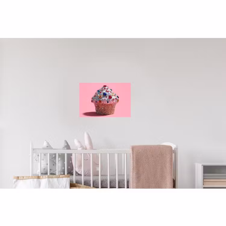 Wandtattoo – Cupcake - Bunt - Edelsteine — 5