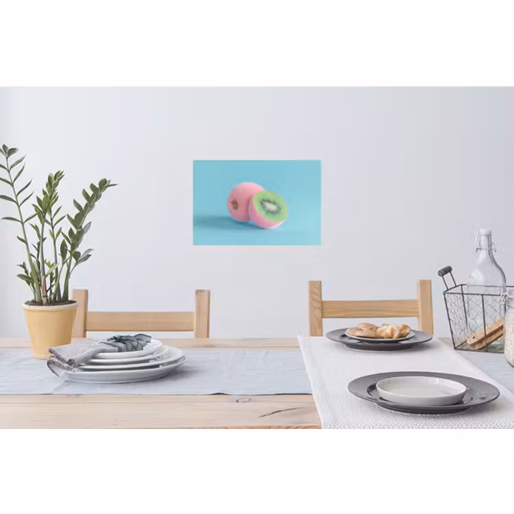 Wandtattoo – Kiwi - Blau - Surreal — 4