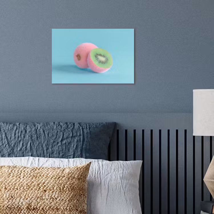 Poster - Kiwi - Blau - Surreal — 3