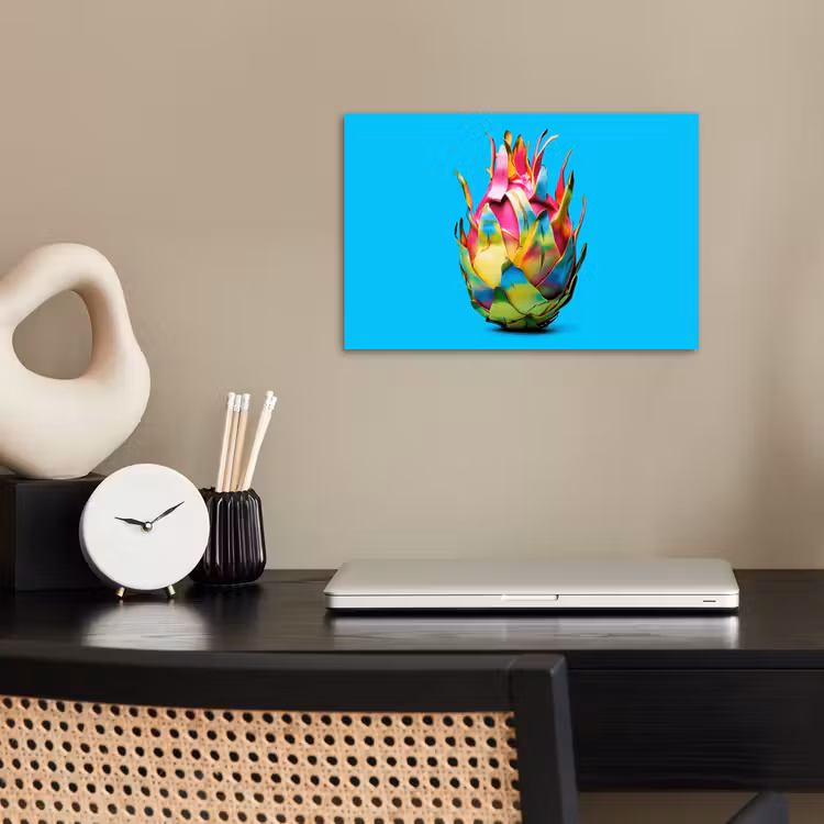 Poster - Drachenfrucht - Blau - Vivid — 2