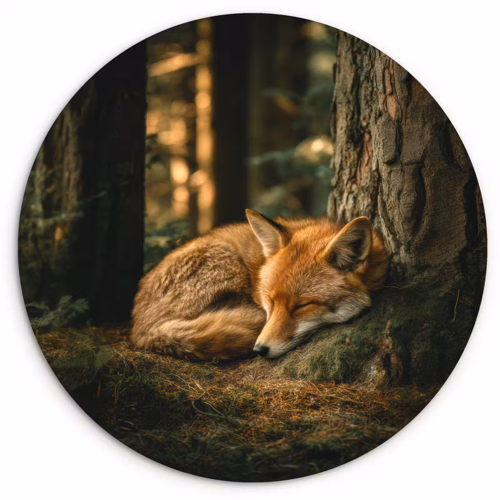 Forexbild Rund - Fuchs - Wald - Schlaf — 1