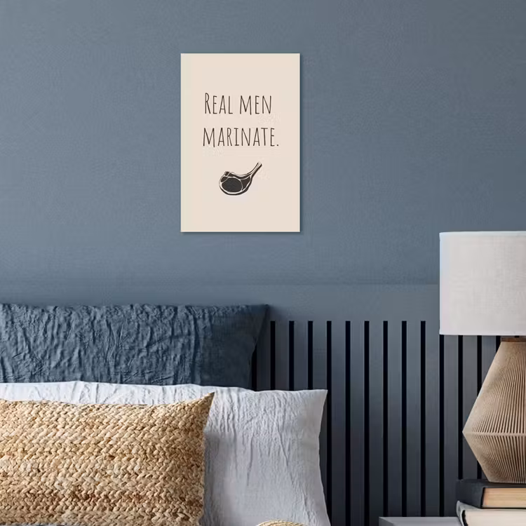 Poster - Fleisch - Minimalistisch - Beige - Zitat — 3