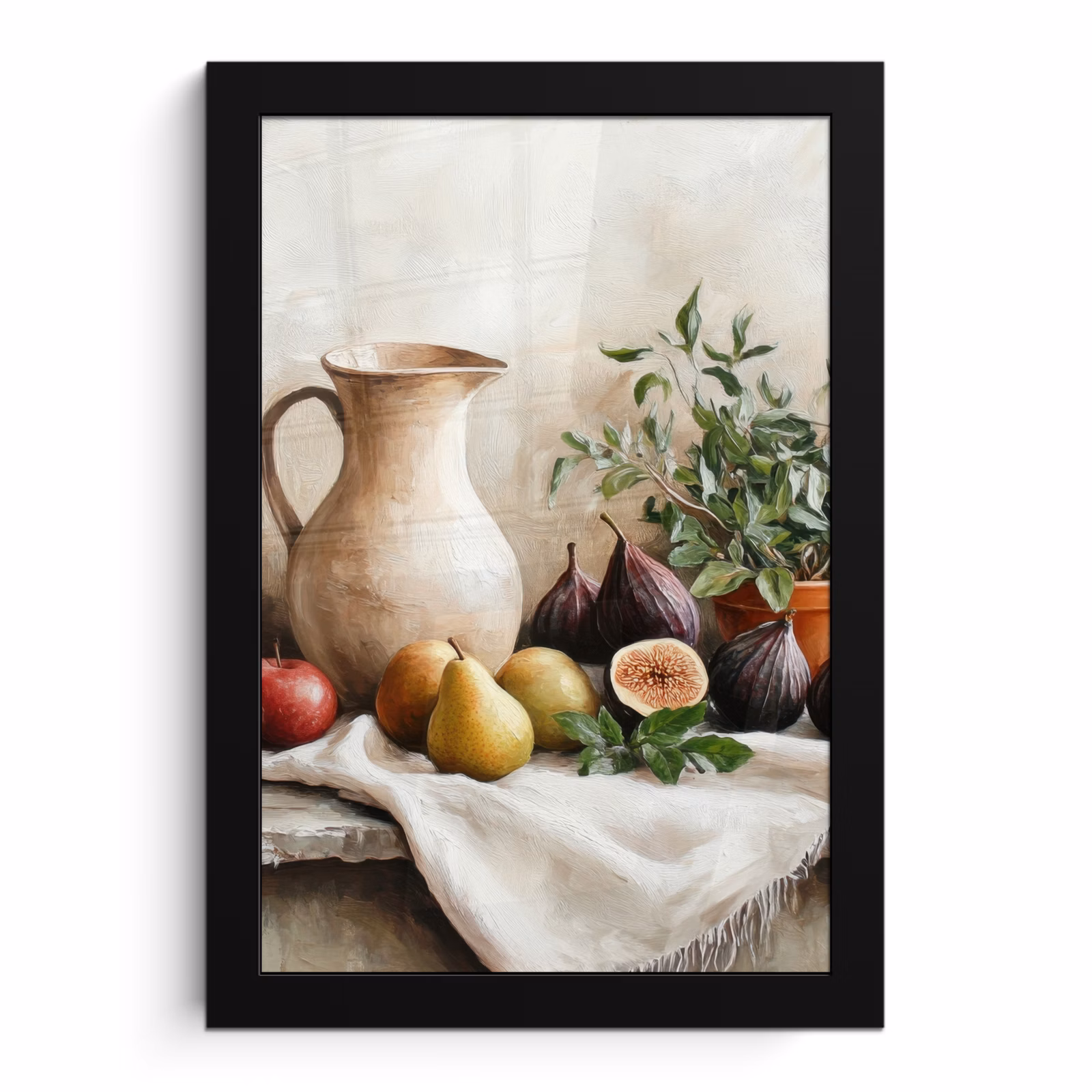 Bilder mit Rahmen - Obst - Kräuter - Ländlich — 1